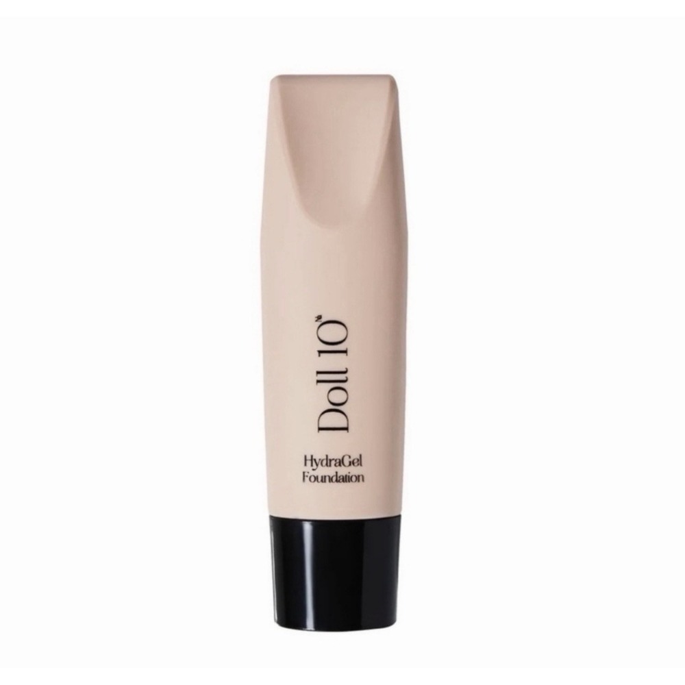 DOLL 10 HYDRAGEL FOUNDATION Light MEDIUM 1 oz / 30 ml - tube NWOB